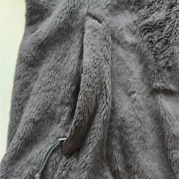 The North Face Fleece Hoodie Jacket Women S Black Full Zip Logo Cozy Excellent - Picture 8 of 14